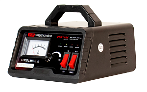 Зарядное устройство VERTON Energy ЗУ-10Р (230/50 В/Гц, мощн 100Вт, напряж. аккум. 6/12В,емкость обсл. аккум. 6-120 Ач,заряд. ток 10А) 12 шт/кор.